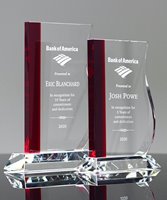 Picture of Red Wave Crystal Award