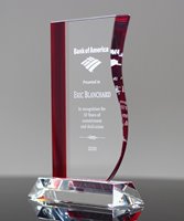 Picture of Red Wave Crystal Award