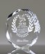 Picture of Premium Acrylic Free Standing Octagon Award