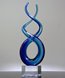 Picture of Deep Blue Sea Art Glass Award