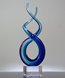 Picture of Deep Blue Sea Art Glass Award