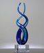 Picture of Deep Blue Sea Art Glass Award