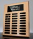 Picture of Oak Finish Perpetual Plaque