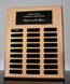 Picture of Oak Finish Perpetual Plaque