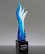 Picture of Blue Aspire Art Glass Award
