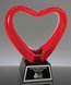 Picture of Glass Heart Trophy
