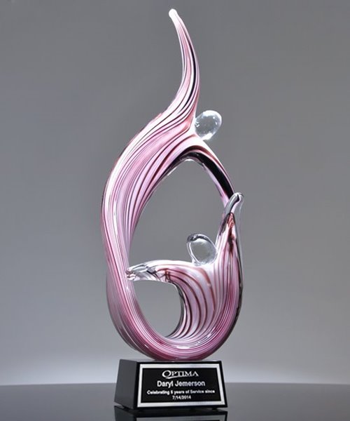 Picture of Duo Rising Art Glass Award