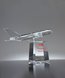 Picture of Airline Pilot Retirement Award - Crystal Airplane Trophy