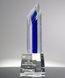 Picture of Crystal Pinnacle Award Blue Tower