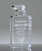 Picture of Hand Sanitizer Acrylic Trophy