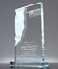 Picture of Sculpted Waterfall Crystal Award