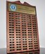 Picture of Employee Appreciation Perpetual Plaque with 80 Plates