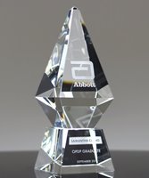 Picture of Excellence Award Crystal Obelisk