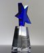 Picture of Meteor Blue Crystal Star Award