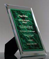 Picture of Synthesis Award Plaque - Green Marble