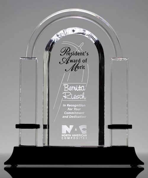 Picture of Biltmore Arch Crystal Award