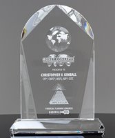 Picture of Crystal Arch Globe Award