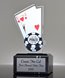 Picture of Big Slick Acrylic Cards Trophy