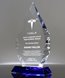 Picture of Crystal Diamond Award with Blue Base