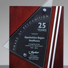 Appreciation Metal Plaque On Stand