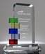 Picture of Blocks of Success Crystal Award