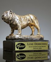Picture of Standing Bulldog Award