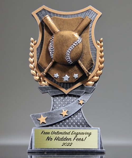 Picture of Pro Shield Baseball Trophy