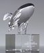 Picture of Crystal Rocket Ship Award