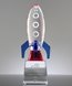 Picture of Crystal Rocket Launch Trophy