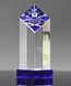 Picture of Encore Tower Blue Crystal Award