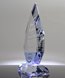 Picture of Beveled Purple Crystal Diamond Award