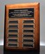 Picture of High Gloss Walnut 12-Plate Perpetual Plaque