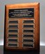 Picture of High Gloss Walnut Perpetual Name Plaque