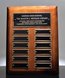 Picture of High Gloss Walnut Perpetual Name Plaque