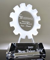 Picture of Business Gear Crystal Award