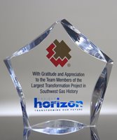 Picture of Full Color Acrylic Star Award