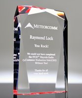 Picture of Optical Red Prism Acrylic Award