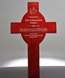 Picture of Rosewood Cross Plaque
