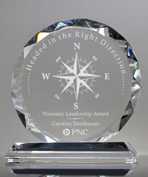 Picture of Crystal Compass Leadership Award