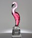 Picture of Art Crystal Flamingo Trophy