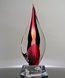 Picture of Ecstasy Flame Art Glass Award