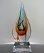 Picture of Elation Flame Art Glass Award