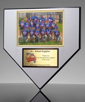 Picture of Baseball Home Plate Photo Plaque