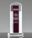 Picture of Ambient Clear and Red Crystal Award