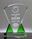 Picture of Emerald Triad Crystal Award