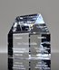 Picture of Crystal House Shaped Paperweight