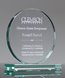 Picture of Classic Jade Glass Circle Trophy