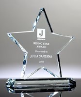 Picture of Clear Crystal Star Award