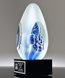 Picture of Blue Bubbles Art Glass Award