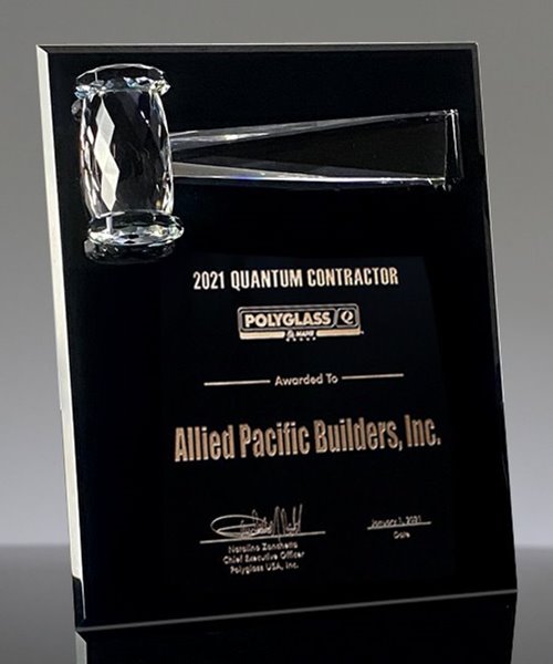 Crystal Gavel Trophy